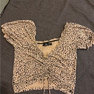 Volcom Runched Crop Top